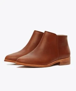 Nisolo Lana Ankle Boot - Brandy