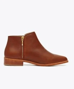 Nisolo Lana Ankle Boot - Brandy