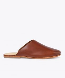 Nisolo Lima Slip On Mule - Brandy