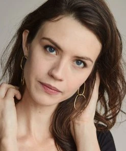 Nisolo Link Upcycled Brass Earrings Best Sellers