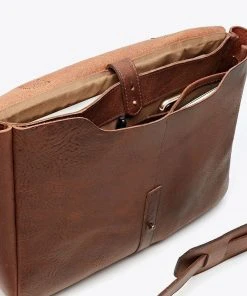 Nisolo Loreto Messenger Bag - Chestnut Accessories