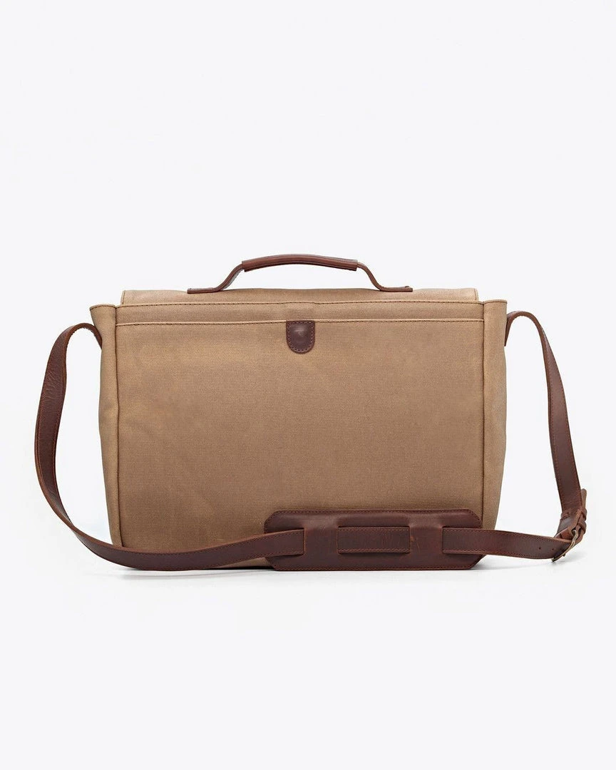 Nisolo Loreto Messenger Bag - Waxed Canvas Nisolo Loreto Messenger Bag - Waxed Canvas