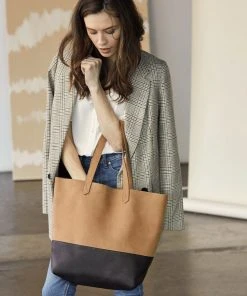 Nisolo Accessories Lori Tote Bag - Black / Sand