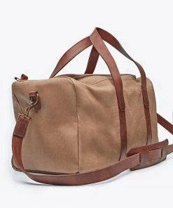 Nisolo Luis Weekender - Waxed Canvas Accessories