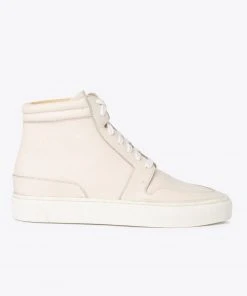 Nisolo Reina High Top Sneaker - Bone