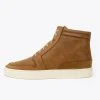 Nisolo Men's Rey High Top Sneaker - Tobacco