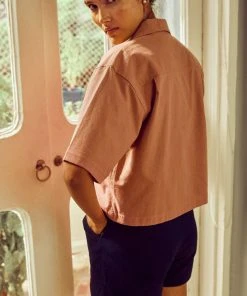 No Nasties Clothing Ash Rose Resort Shirt