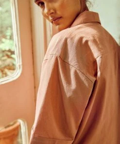 No Nasties Clothing Ash Rose Resort Shirt