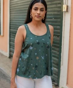 No Nasties Ramona Flared Tank Top Clothing