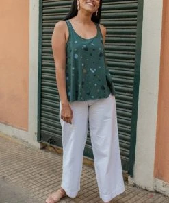 No Nasties Ramona Flared Tank Top Clothing