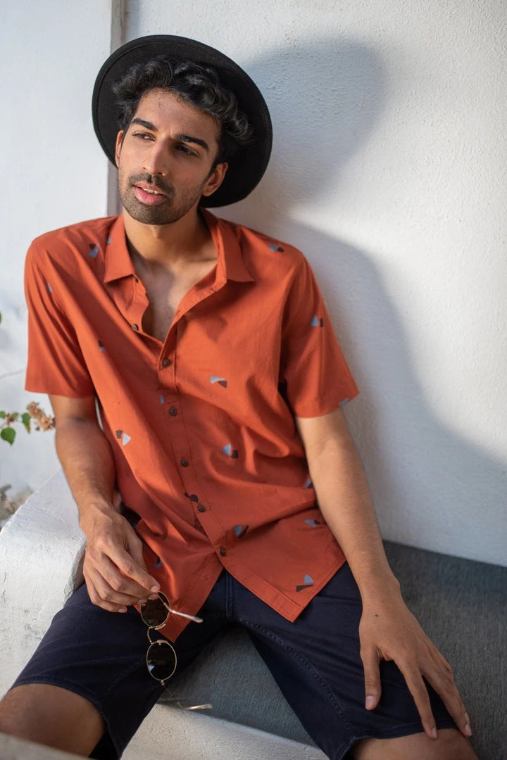 No Nasties Men's Diego Half Sleeve Shirt 1 No Nasties Men's Diego Half Sleeve Shirt