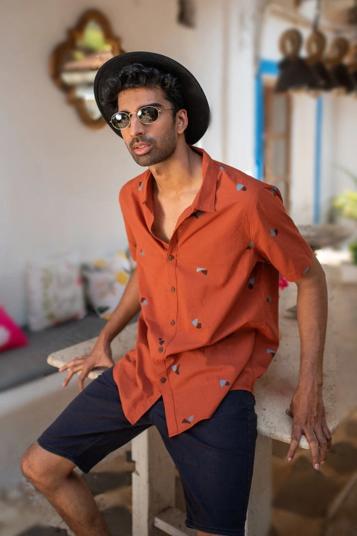 No Nasties Men's Diego Half Sleeve Shirt 2 No Nasties Men's Diego Half Sleeve Shirt