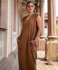 No Nasties Clothing Josafina Pocket Maxi Dress