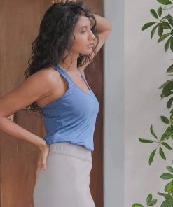 No Nasties Manarola Racerback Tank Top Clothing