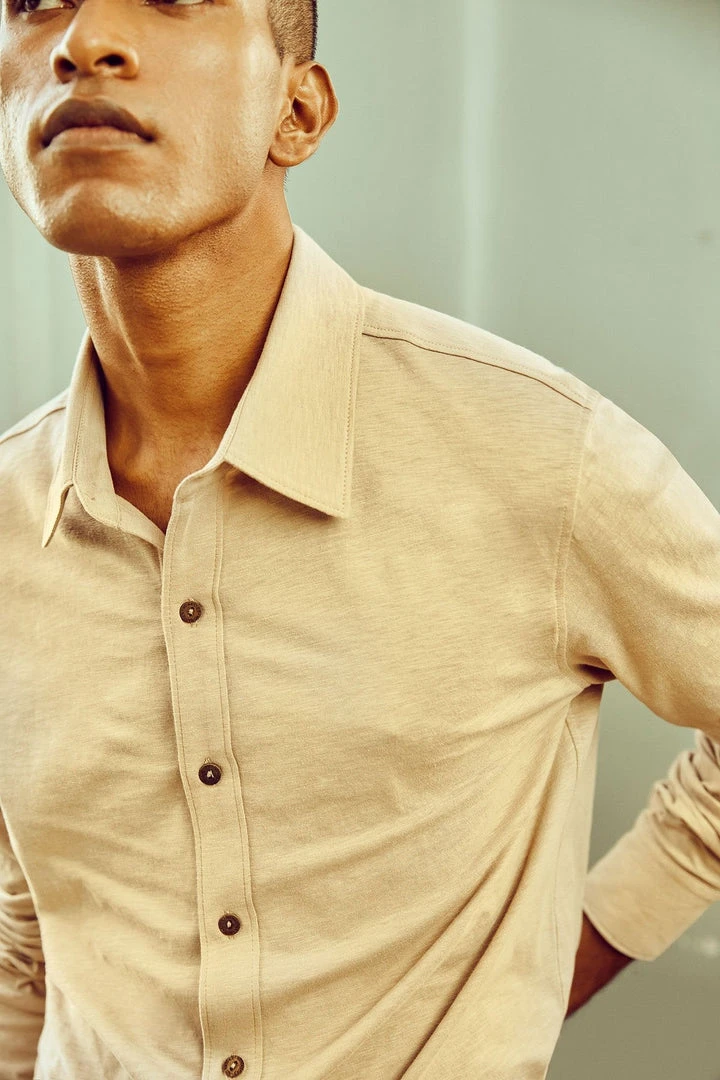 No Nasties Men's Sand Knit Shirt 4 No Nasties Men's Sand Knit Shirt