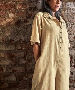 No Nasties Sand Midi Jumpsuit