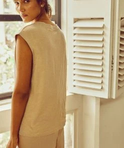 No Nasties Sand Muscle Tee 6 No Nasties Sand Muscle Tee