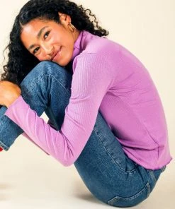 Poplinen Clothing Norma Modal Ribbed Turtleneck