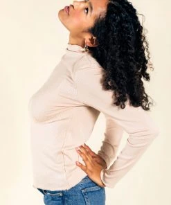 Poplinen Clothing Norma Modal Ribbed Turtleneck