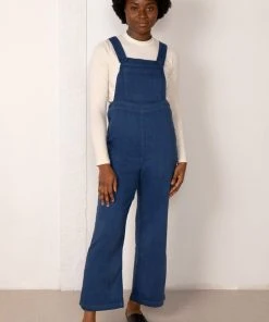 North Of West Ariel Upcycled Overalls - Midnight Sale