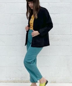 North Of West Sale Christine Tencel Jacket - Black