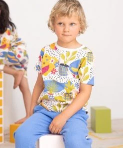 North Of West Kids' Double Cloth Breezy Pants - Adriatic Sale