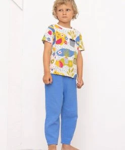 North Of West Kids' Double Cloth Breezy Pants - Adriatic Sale