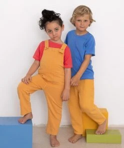 North Of West Kids' Double Cloth Breezy Pants - Marigold