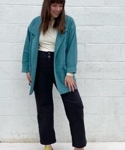 North Of West Leslie Upcycled Jacket - Atlantic