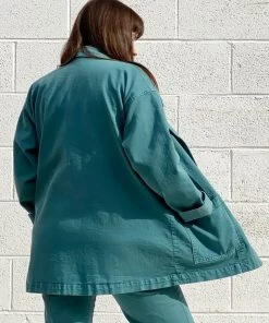 North Of West Leslie Upcycled Jacket - Atlantic