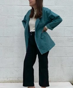 North Of West Leslie Upcycled Jacket - Atlantic