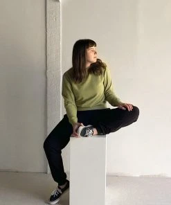 North Of West Sale Max Sweatshirt - Moss