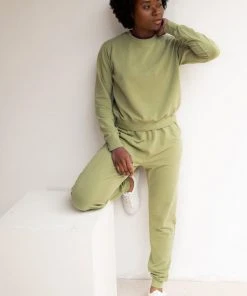 North Of West Sale Max Sweatshirt - Moss