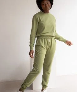 North Of West Sale Max Sweatshirt - Moss