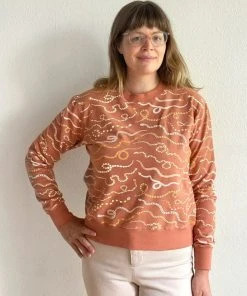 North Of West Max Snake Rainbow Sweatshirt - Sunset Sale