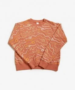 North Of West Max Snake Rainbow Sweatshirt - Sunset Sale