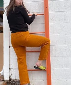 North Of West Sale Monica Upcycled High Rise Jean - Spice