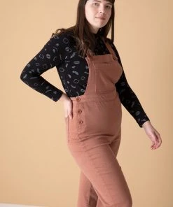 North Of West Sale Morgan Squiggles Mock Neck - Black