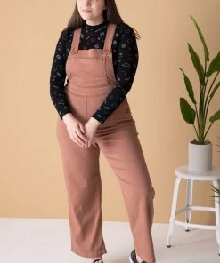 North Of West Sale Morgan Squiggles Mock Neck - Black