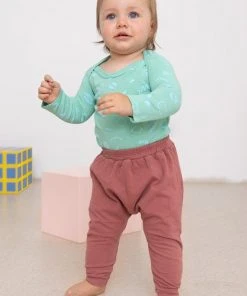 North Of West Sale Baby's Harem Pants - Mulberry