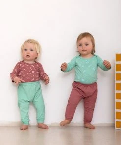 North Of West Sale Baby's Harem Pants - Mulberry