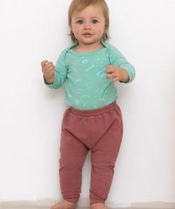 North Of West Sale Baby's Harem Pants - Mulberry