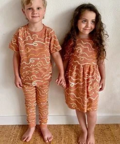 North Of West Sale Kids' Snake Rainbow Jogger - Sunset