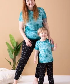 North Of West Kids' Squiggles Traveler Sweatpants - Black