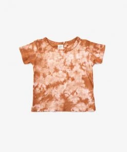 North Of West Kids' Tie Dye Tee - Amber