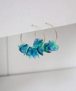 Giulia Letzi + META Jewelry Best Sellers Oceania Upcycled Hoop Earrings