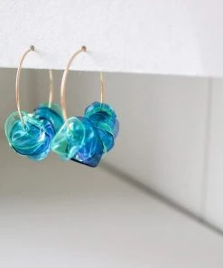 Giulia Letzi + META Jewelry Best Sellers Oceania Upcycled Hoop Earrings