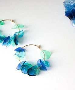 Giulia Letzi + META Jewelry Best Sellers Oceania Upcycled Hoop Earrings