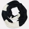 Anchal Stripe Infinity Scarf - Charcoal