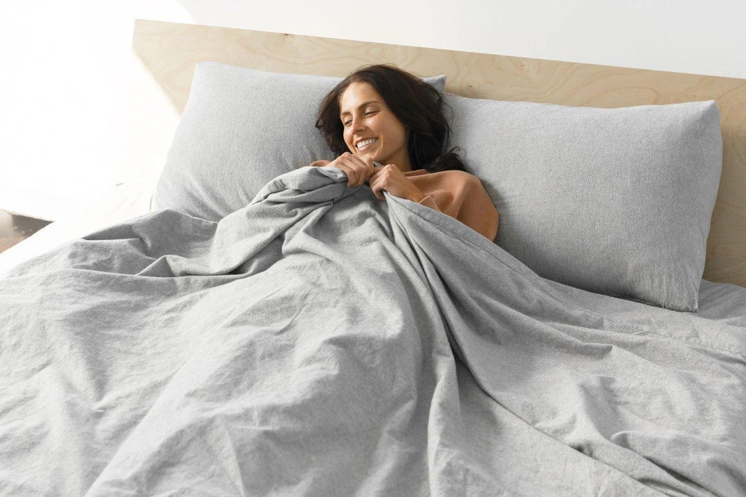 Looma Home Goods Flannel Sheet Set - Slate 2 Looma Home Goods Flannel Sheet Set - Slate